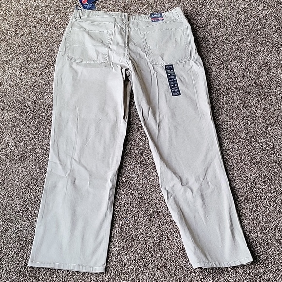 NWT Mens Khaki Pants Beige 34W 30L - Picture 5 of 8